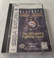 Ultimate Mortal Kombat 3 (Sega Saturn, 1996) READ AD