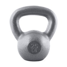 Barbell Cast Iron Kettlebell,Single,25Pounds Indoor strength training formuscles