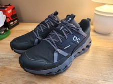 On Cloudhorizon Waterproof Trail Running Shoe, Women  s 10, Black