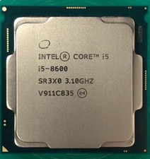 Intel Core i5-8600 3.10GHz 6-Core 9MB LGA1151 Desktop CPU Processor (SR3X0)