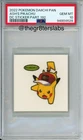 Ash's Pikachu 2022 Pokemon Sticker Daiichi Pan DC Sticker Part 192 Japanse PSA10