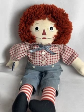 VINTAGE Applause Raggedy Andy 12" Doll NWT Item #16688 - 🚫 NOT HAUNTED 🚫