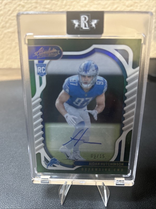 2022 Panini Absolute Aidan Hutchinson Rookie Auto #113 /15 Lions