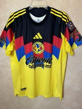 Alex Zendejas #10 Mens LARGE Adidas Club America Pac-Man  Authentic Jersey BNWT