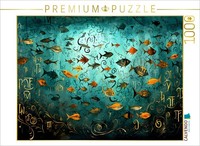 Calvendo Puzzle Underwater World | 1000 Pieces, Finished Size 25.2 × 18.9 In (64