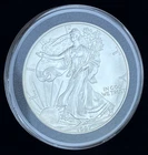 US 1997 - 1 oz .999 FINE SILVER American Eagle Dollar, UNCIRCULATED! (179)