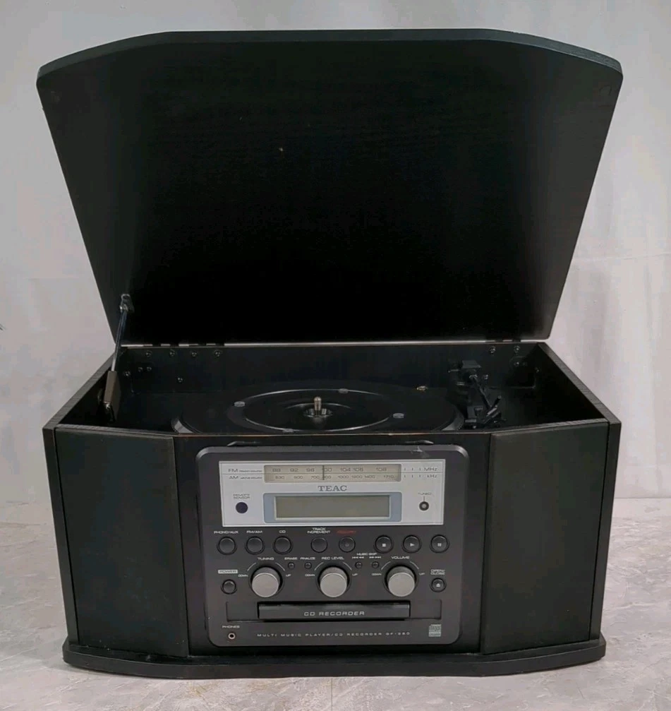 【中古品】TEAC CDレコーダー ターンテーブル付 GF-350(中古品) s-l1200.webp