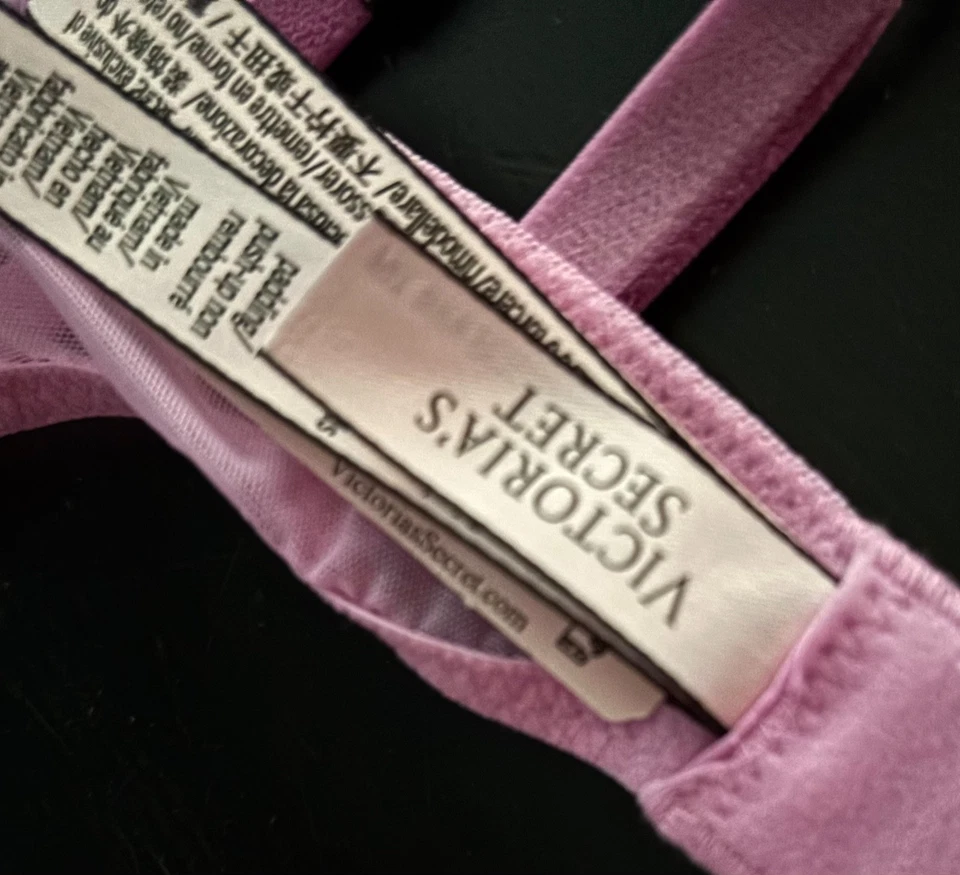 Victoria's Secret Nwt Dream Angels Unlined Uplift Sling Embroidered Floral Bra - Image 4 of 4