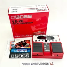 BOSS VE-20 Vocal Performer Processor Multi Effect Pedal Working From Japan