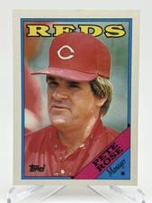 1988 Topps - Team Checklist Pete Rose #475