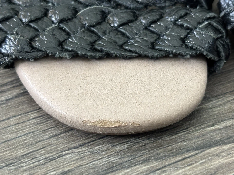 Sandalias Monkey Feet de cuero negras talla 18-24 meses Foto 4 de 4