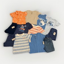 Garanimals Baby Boy 18M Outfits Spring Summer Tops Shorts Bodysuit Lot of 12 NEW