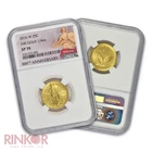2016-W Gold 1/4oz Standing Liberty Quarter 100th Anniversary NGC SP 70