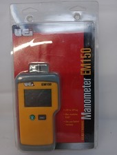 UEi EM151 Electronic Manometer Digital Pressure Meter HVAC w/ Hose New Old Stock
