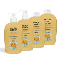 Milk & Honey Hand Soap 4 x 500ml 3.65 per litre