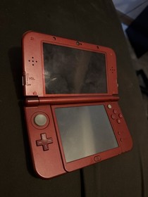 New Nintendo 3DS XL  HomebrewedRed Handheld System Wi-Fi 4GB Region Free