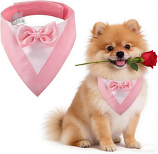 Smoking per Cani, Collare Bandana Matrimonio Cane Con Papillon Costumi Cane Cani