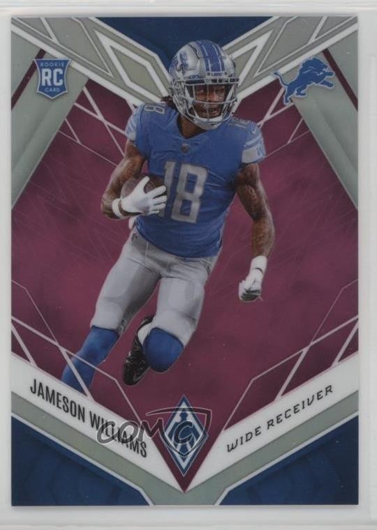 2022 Panini Phoenix Rookies Pink /199 Jameson Williams #108 Rookie RC 15ou