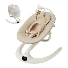 Electric Baby Swing Bouncer Chair Remote Smartphone Control 5 Speeds 12 MusicNet