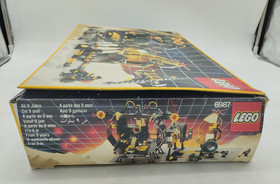 LEGO 6987 Message Intercept Base INLAY ORIGINAL BOX Box Blacktron Space Vintage Space