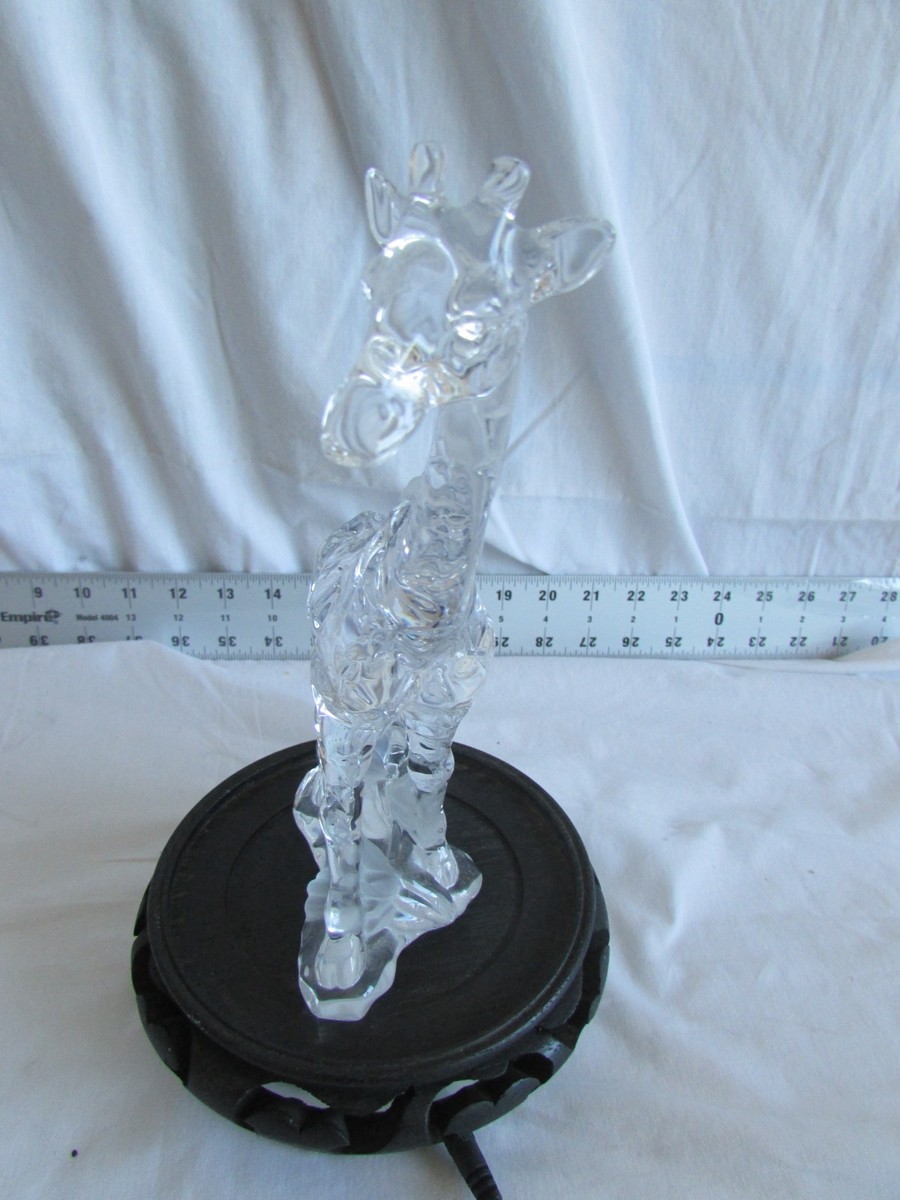 Vintage Lenox Fine Glass Crystal Giraffe Made In Germany 1st
