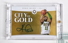 2018-19 OPULENCE City of Gold KYRIE IRVING AUTO On Card /25 MINT COND RARE!!!