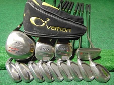 ADAMS GOLF Complete Golf Club Set  1-3-7 Woods, 3-SW Iron Set (+1") ODYSSEY-RH