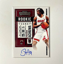 Precious Achiuwa Rookie/Auto #113 Miami Heat Basketball Card.. rookie card picture