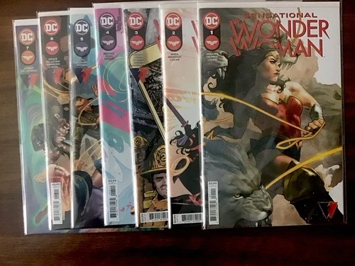 Sensational Wonder Woman 1-7 & Special Beautiful NM Full Run - DC Comics 2021