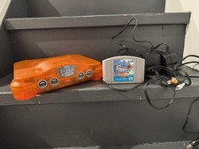Nintendo 64 N64 Console with 4 Games, wcw revenge, waverace, 4 controllers 