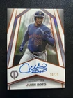 2026 Topps Tribute Juan Soto Pillars Of The Game Auto Orange /25 #PTGA-JS