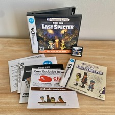 Professor Layton and the Last Specter (Nintendo DS, 2011) CIB Tested Authentic