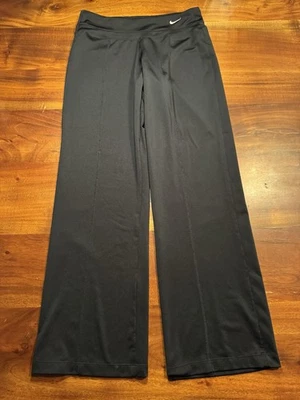 Nike Performance Damen schwarz gerade weite Legging Hose Gr. SS  - Bild 1 von 4