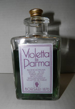 Vintage Violetta di Parma Parma Violet Bath Foam Borsari 1870 10 oz/300 ml NEW