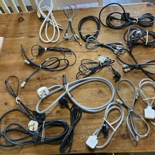 JOB LOT of Various Cables for Audio Equipment 17 In Total - cable Talk, Hisense.