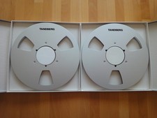 2 Tandberg 35-180 NAB Alu Spulen 26,5cm für Tandberg TD20A, TD10X, TASCAM