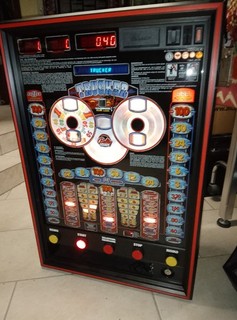 Bally Wulff Trucker auf Euro Spielautomat Geldspieler aus den 90er