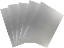 25 Sheets Silver Metallic Cardstock Paper 8.5...