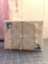 Tea Party Cottage Garden Junk Journal 6x8 Handmade Botanical Paper Cover