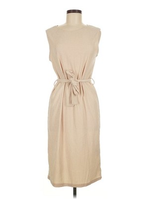 Amisu Women Brown Casual Dress 8