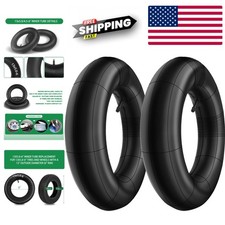 Durable and Reliable 13 x 5.00-6 Inner Tubes with Straight Valve Stem - 2 Count