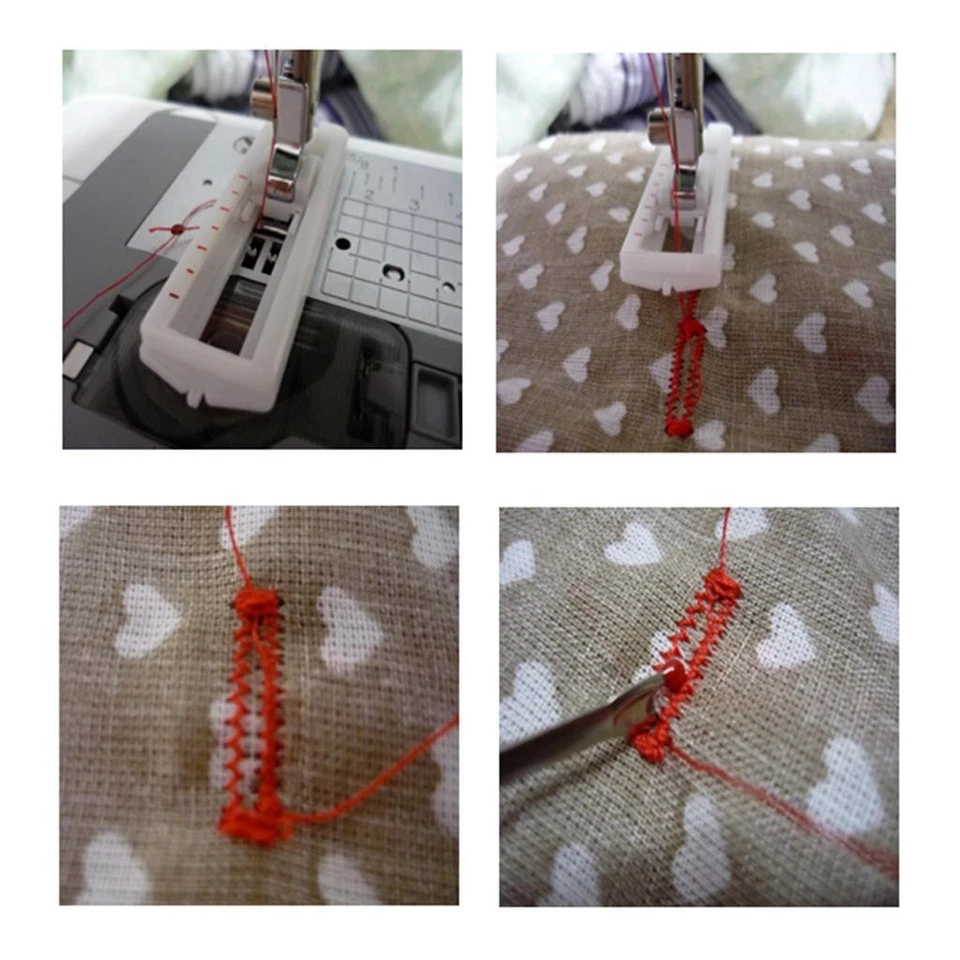 Plastic 1-Step Works Automatic Button Hole Foot Pressure - Image 4 of 4