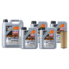 9L Liqui Moly Special Tec LL 5W30 Mahle Engine Oil Change Kit for C207 C218 R231