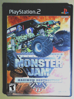 Monster Jam -  maximum destruction  -  PlayStation 2
