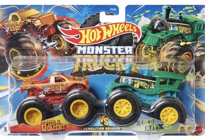 Hot Wheels Monster Trucks 1:64 Spur of the Moment Loco Punk Rodger Dodger