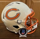Colston Loveland Autographed Chicago Bears Full Size Retro Helmet Beckett