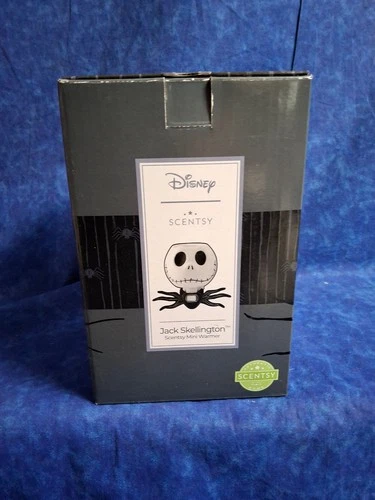 New in Box Scentsy Jack Skellington Mini Wax Warmer Nightmare Before Christmas