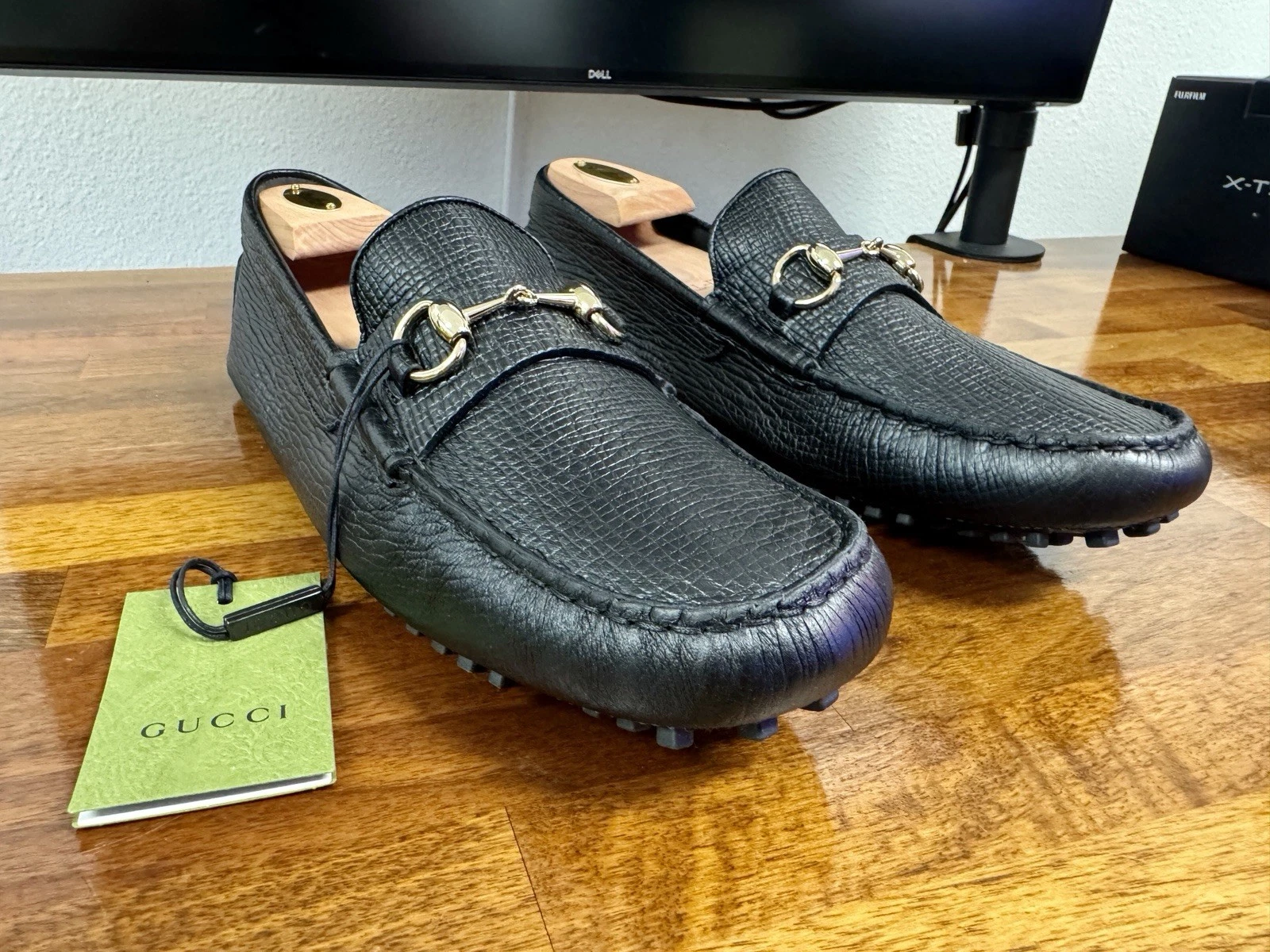 Chaussures Gucci Horsebit Drivers noires taille 12 US   NEUVES