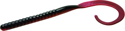Zoom Fishing Lures 026029 Ol' Monster Worm 10 1/2 Inch 9 Per Pack Red Shad