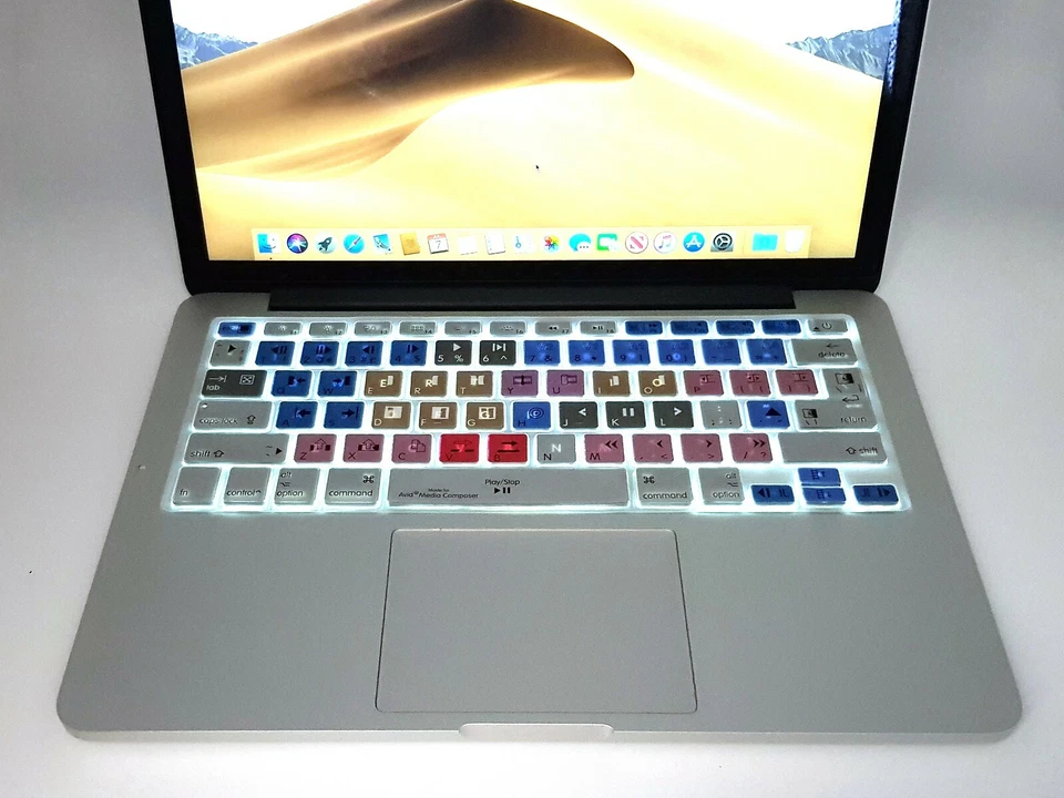 Avid Media Composer Keyboard Cover Protector for Apple MacBook Pro Air 13" 15 17 - Image 2 of 4